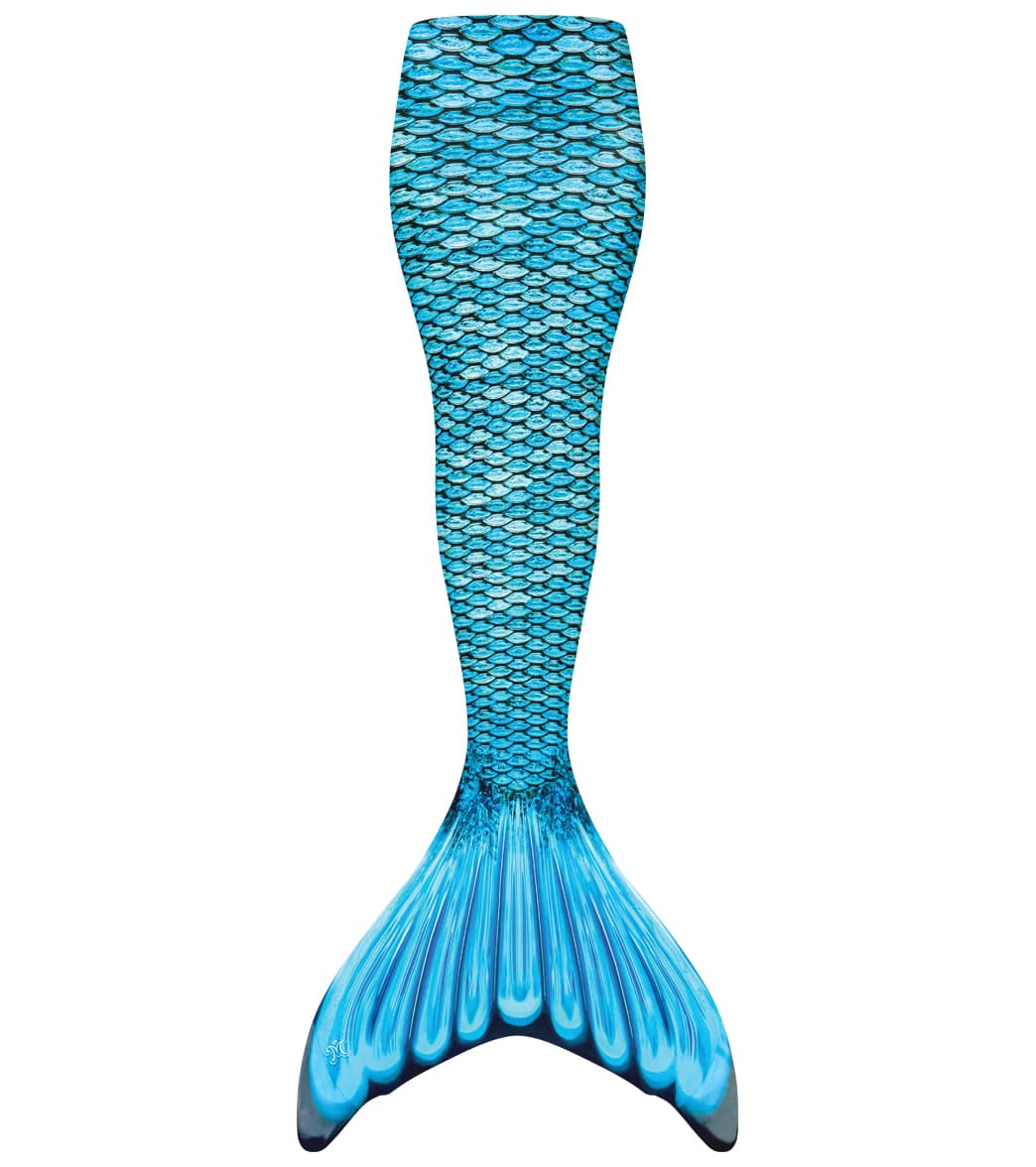 Fin Fun Tidal Teal Mermaid Tail & Monofin Youth/Adult - Youth Large 10 - Swimoutlet.com