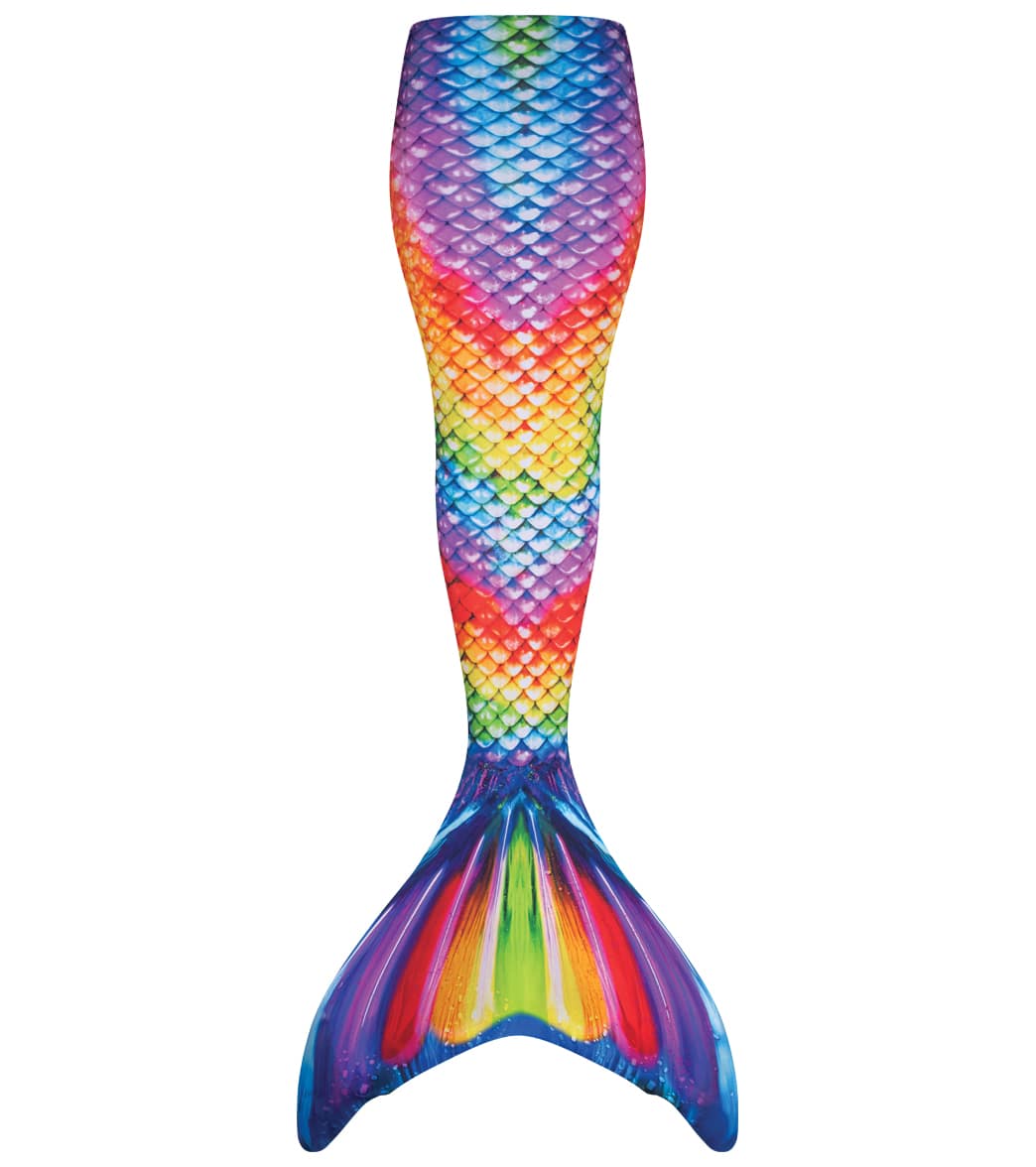 Fin Fun Rainbow Reef Mermaid Tail & Monofin Youth/Adult - Youth Large 10 - Swimoutlet.com