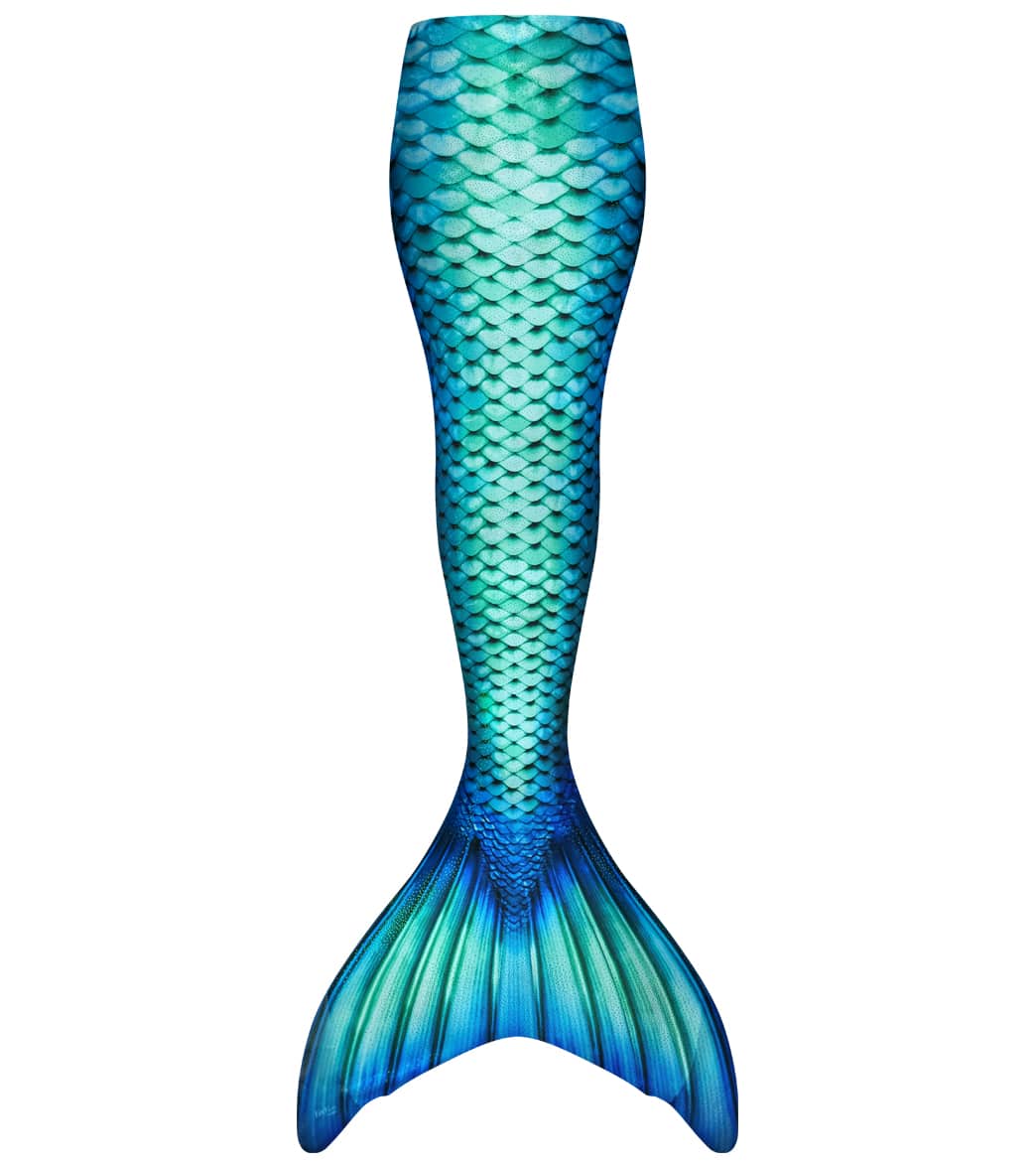 Fin Fun Aquamarine Mermaid Tail & Monofin Youth/Adult - Youth Large 10 - Swimoutlet.com