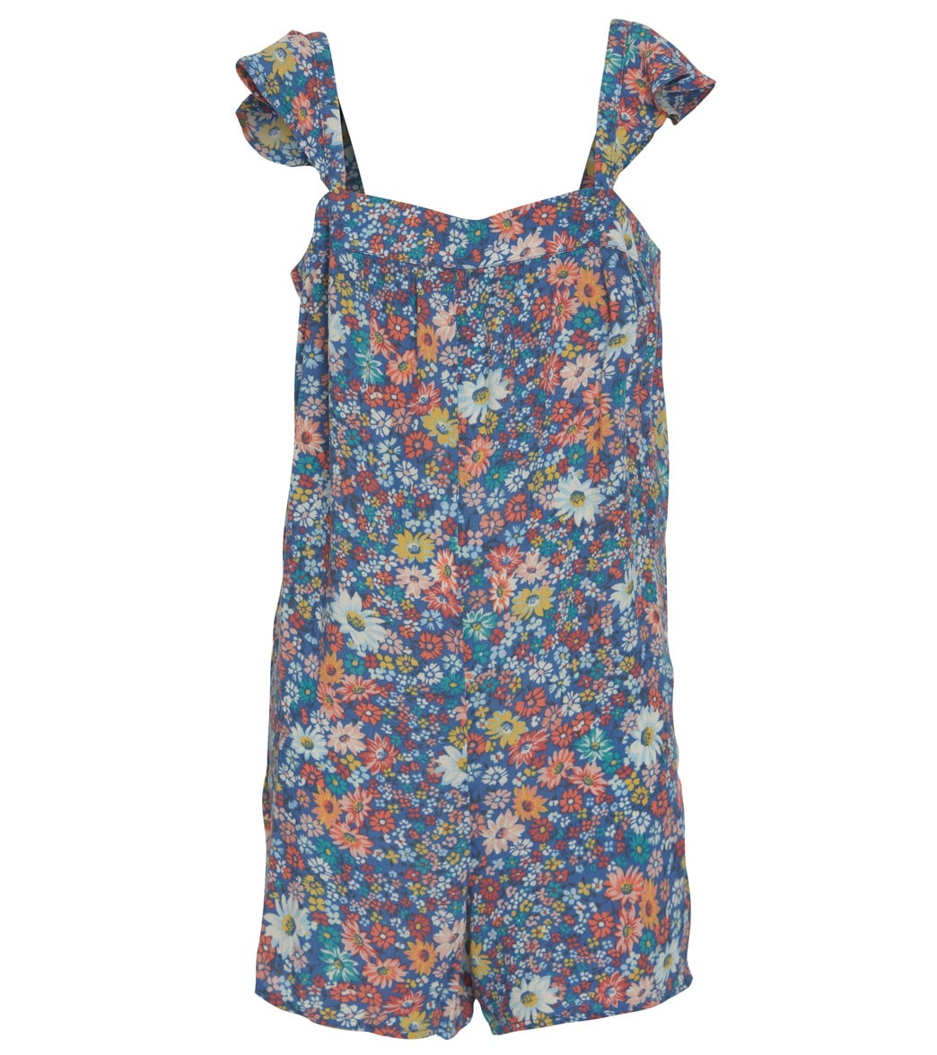 O'neill Girls' Augie Romper - Classic Blue Large - Swimoutlet.com