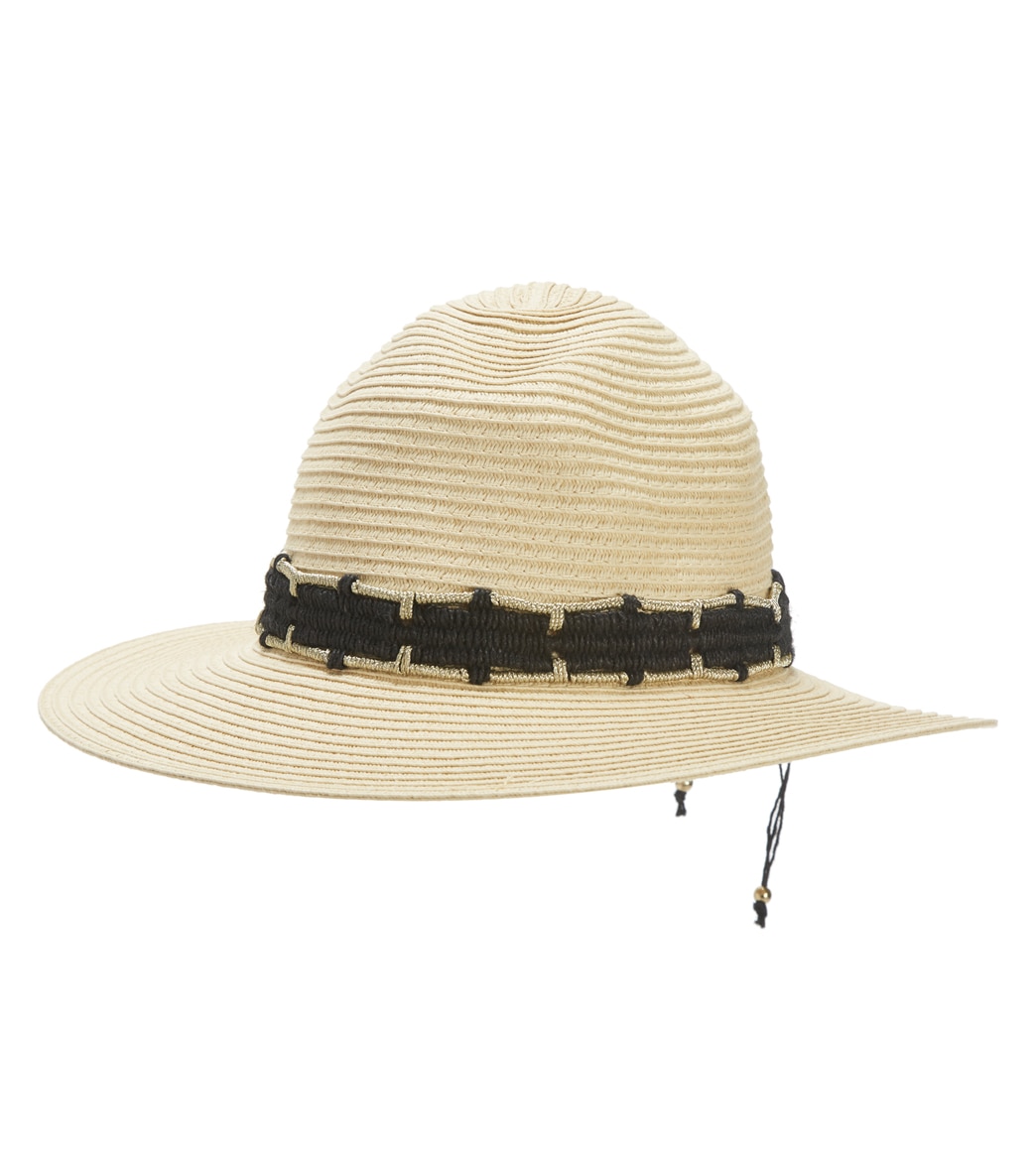 Physician Endorsed Women's Cleo Straw Hat - Sand One Size - Swimoutlet.com