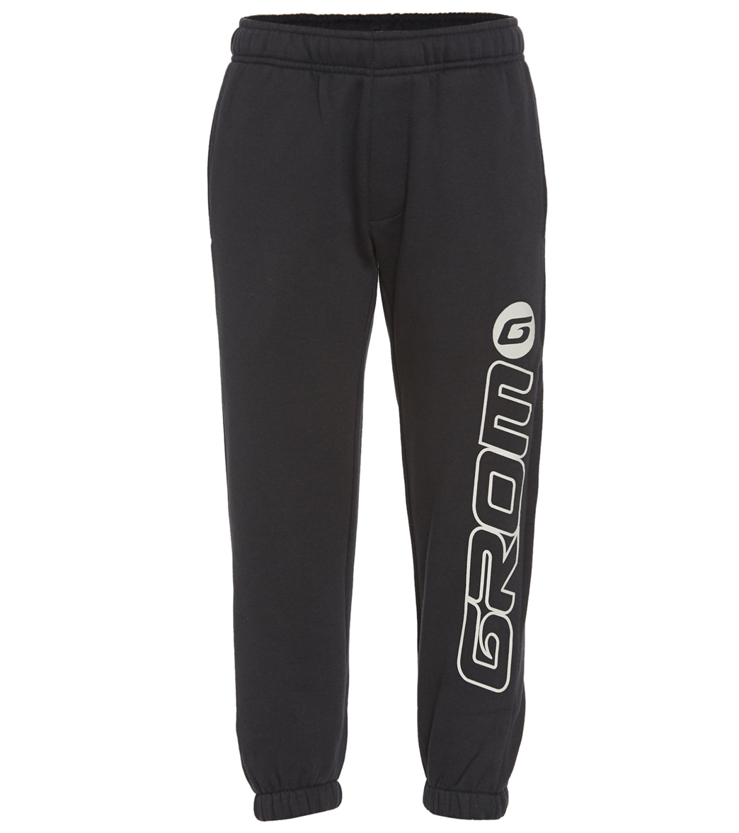 Grom Boys' Circle G Sweatpant - Navy Large Cotton/Polyester - Swimoutlet.com
