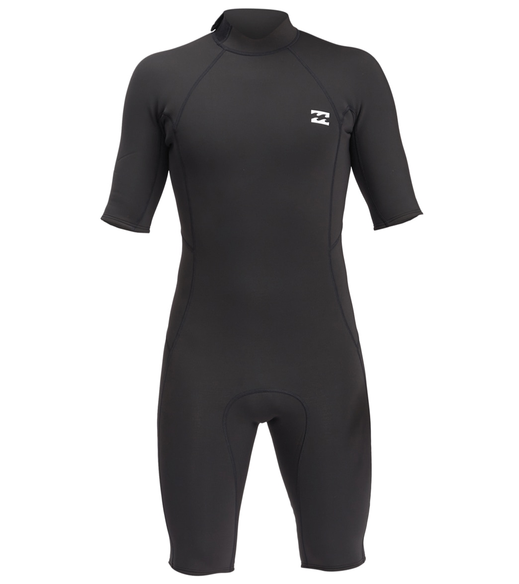 Billabong Men's Absolute Back Zip Spring Suit - Black Large - Swimoutlet.com