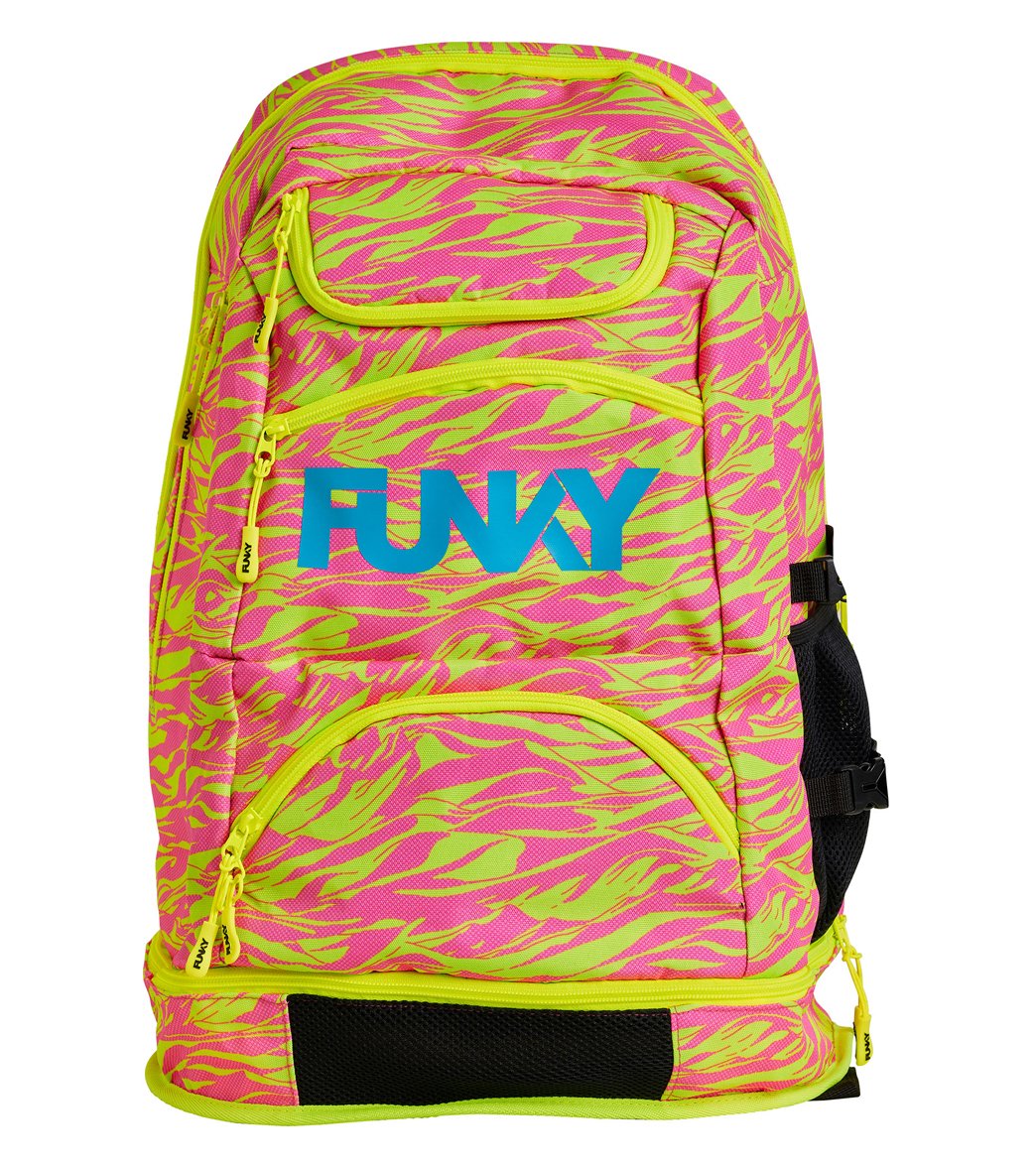 Funky Trunks Elite Squad Backpack - Snow Caps Polyester - Swimoutlet.com