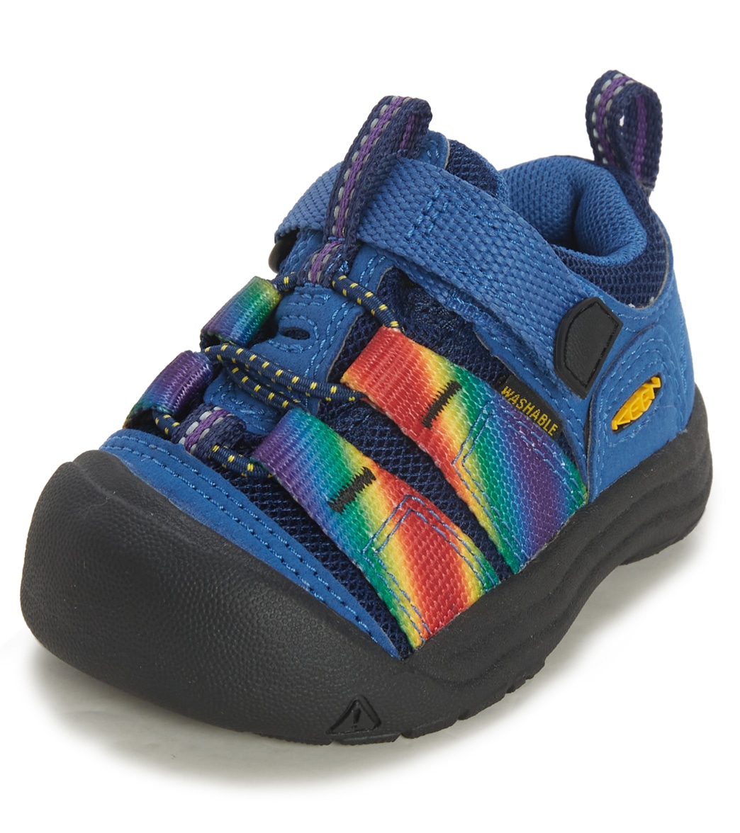 Keen Kids' Newport H2Sho Water Shoes Toddler//Big Kid - Multi/Bright Cobalt 11 - Swimoutlet.com