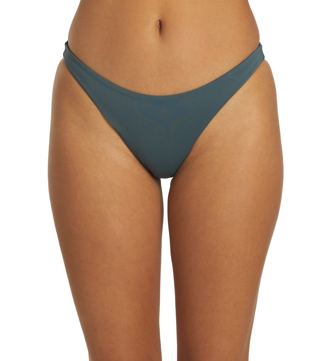 O'neill Women's Saltwater Solids Flamenco Bikini Bottom - Slate Large Elastane/Polyamide - Swimoutlet.com