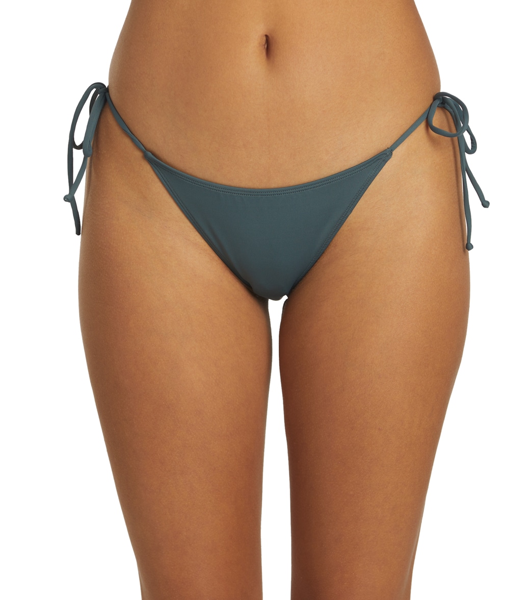 O'neill Women's Saltwater Solids Maracasas Bikini Bottom - Slate Large Elastane/Polyamide - Swimoutlet.com