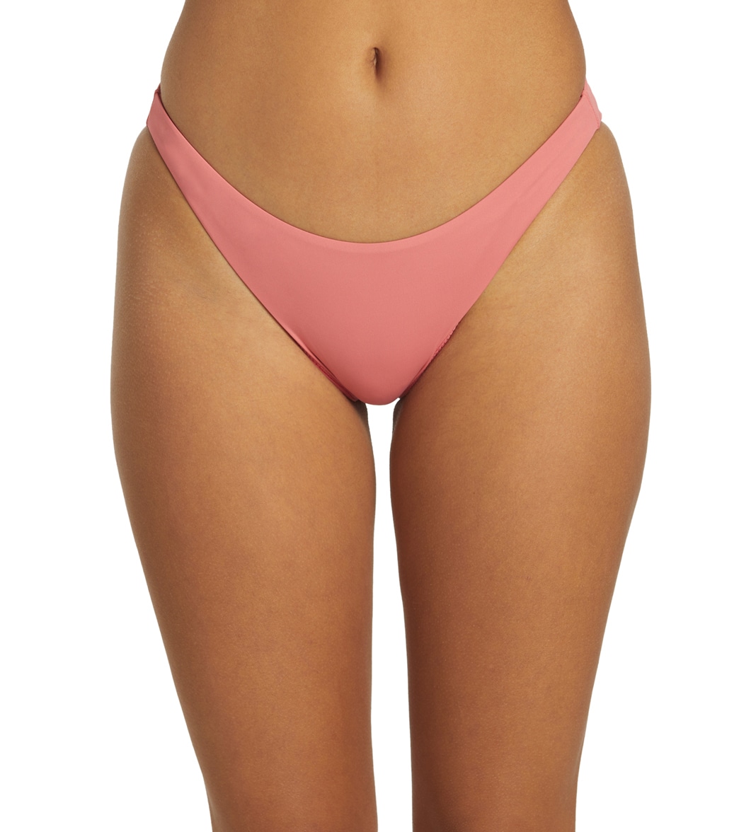 O'neill Women's Saltwater Solids Rockley Bikini Bottom - Tea Rose Large Elastane/Polyamide - Swimoutlet.com