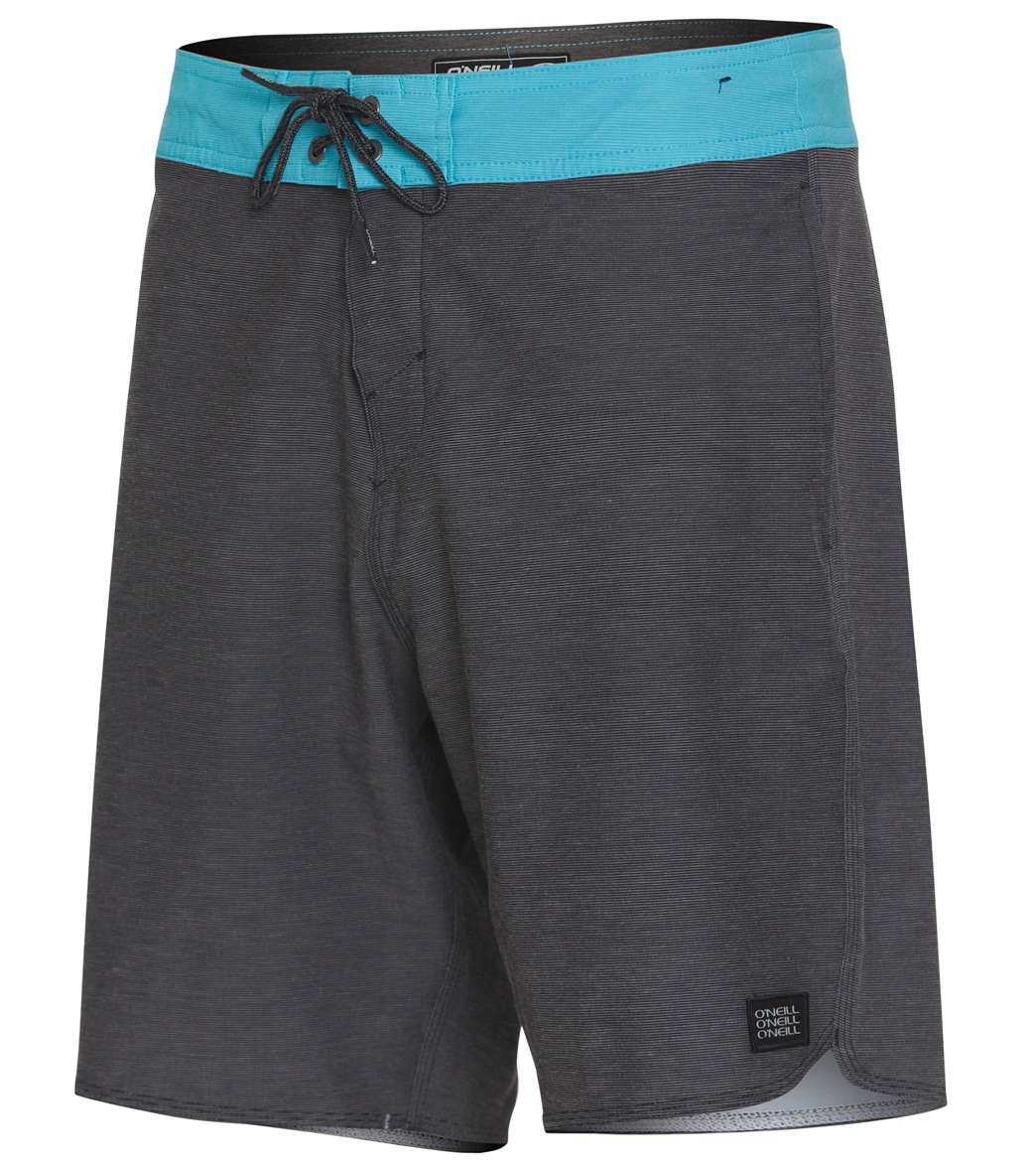 O'neill Men's 18 Staple Cruzer Boardshorts - Black 29 Cotton/Polyester - Swimoutlet.com