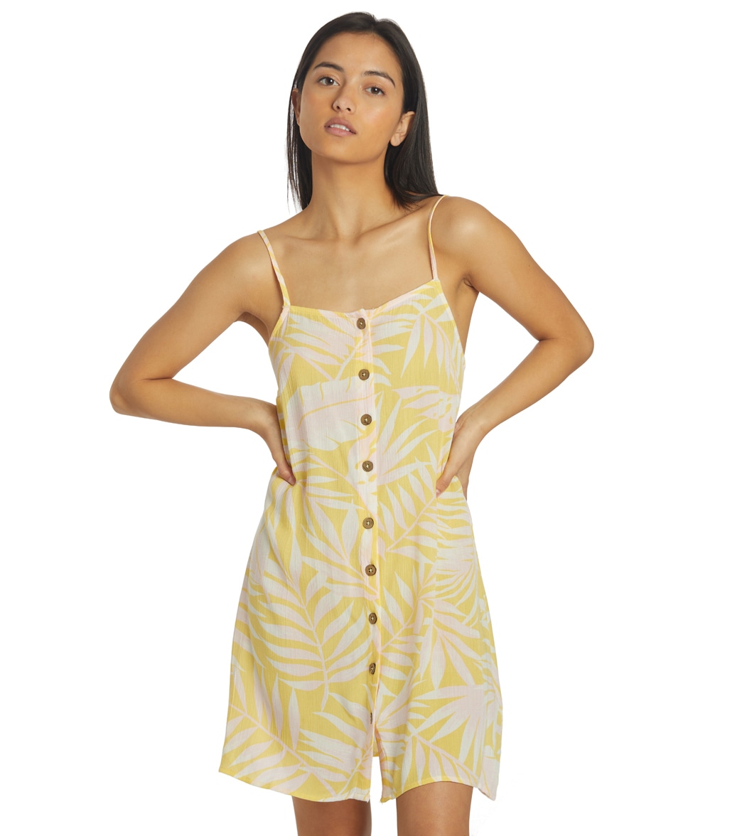 Billabong Women's Morning Light Slip Dress - Sunburst Medium - Swimoutlet.com