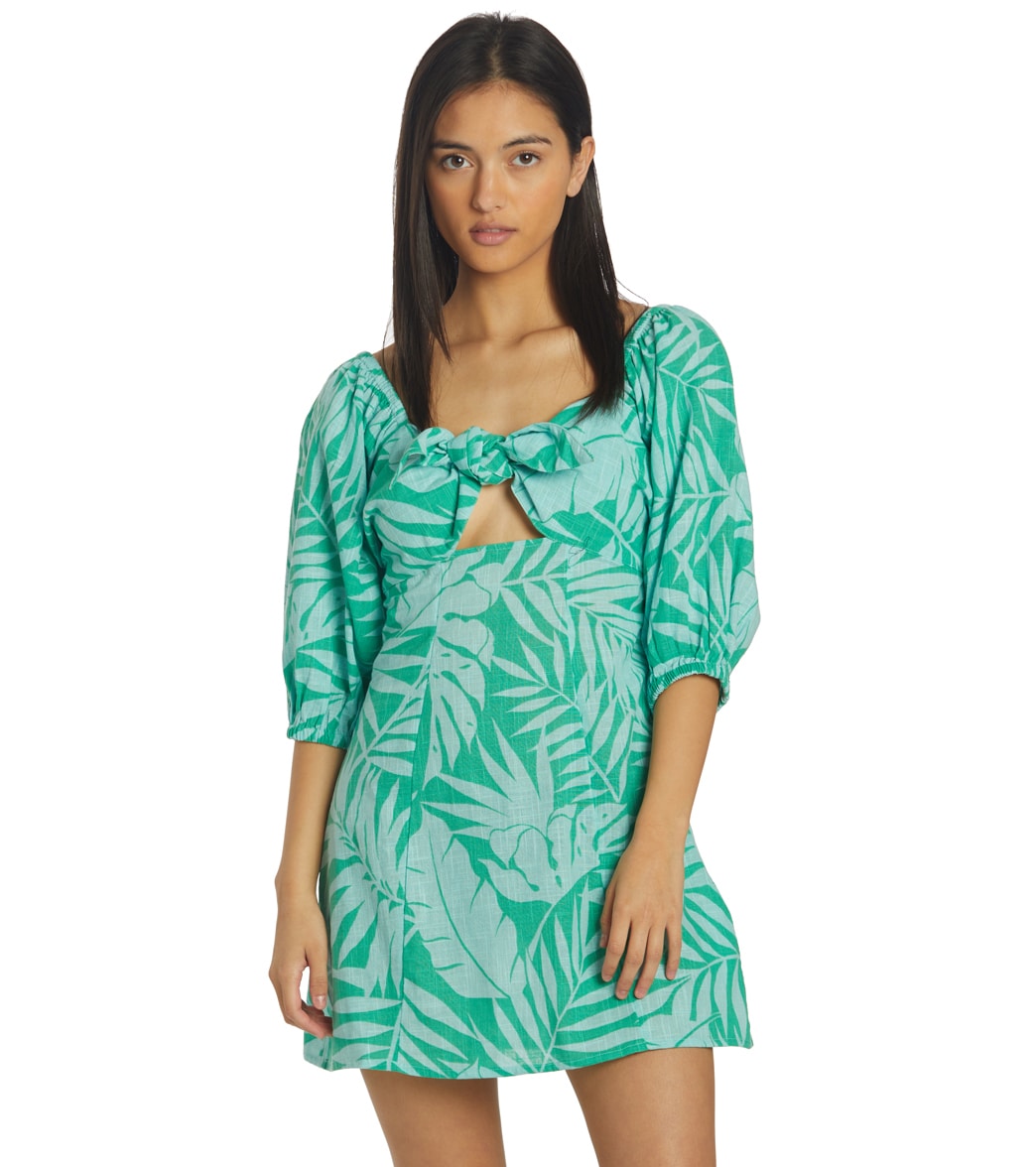 Billabong Women's Mystic Beach Dress - Seaspray Medium Cotton - Swimoutlet.com