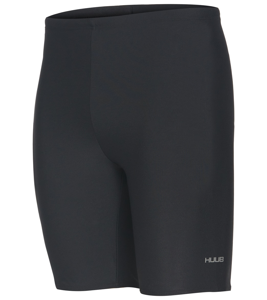 Huub Men's Training Jammer Swimsuit Shorts - Black 30 Polyester - Swimoutlet.com