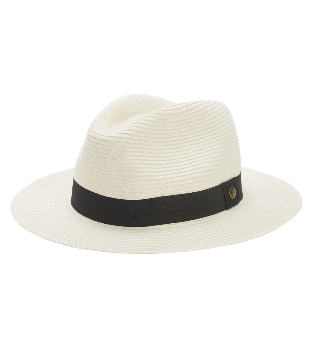 Wallaroo Men's Palm Beach Sun Hat - Ivory Large/Xl Polyester - Swimoutlet.com