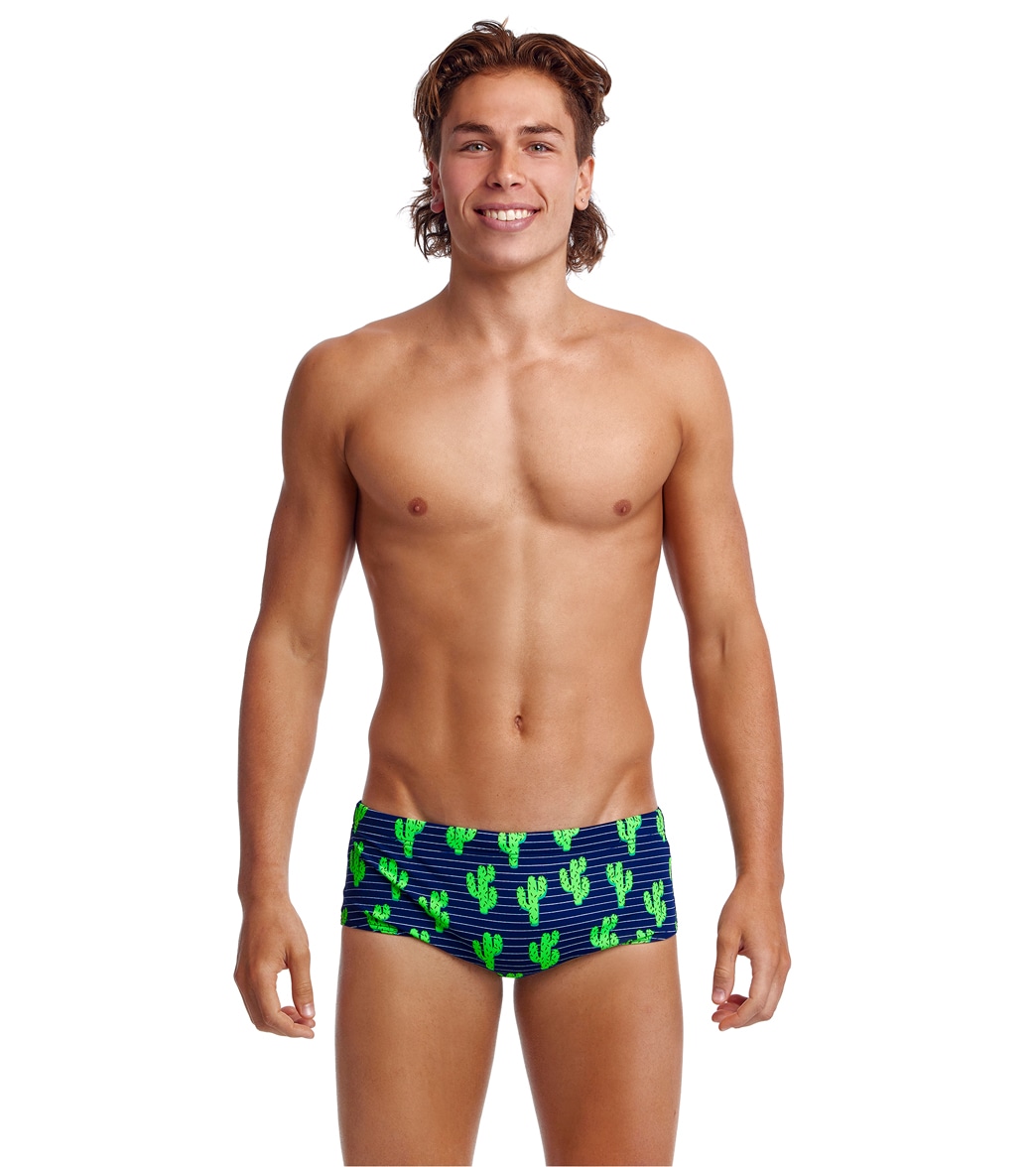 Funky Trunks Men's Prickly Pete Sidewinder Square Leg Swimsuit - 32 Polyester - Swimoutlet.com