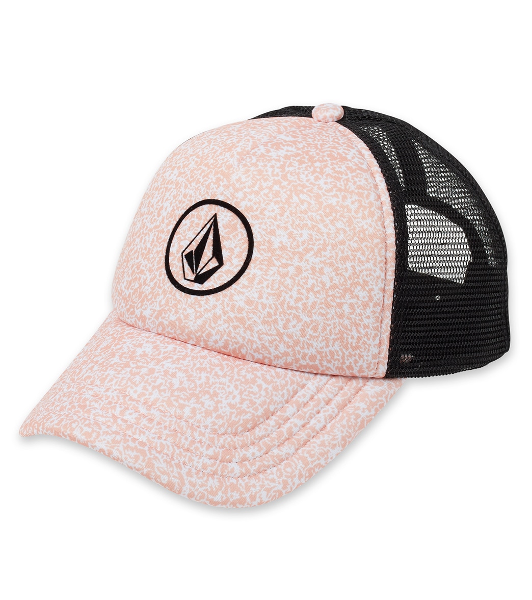 Volcom Girls' Hey Slims Hat - Coral Haze One Size Polyester - Swimoutlet.com