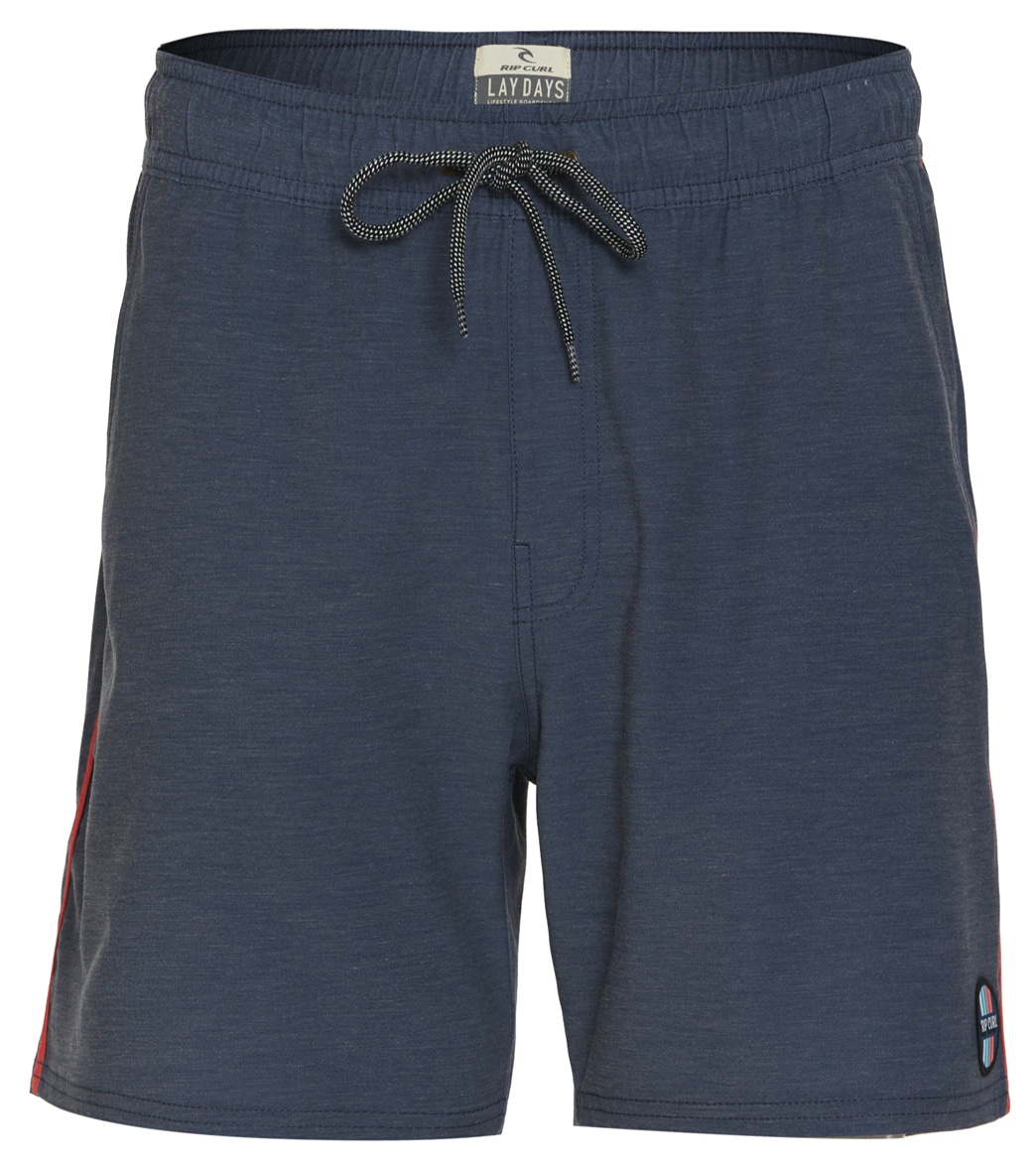 Rip Curl Men's 18 Surf Revival Volley Shorts - Charcoal Navy Large - Swimoutlet.com