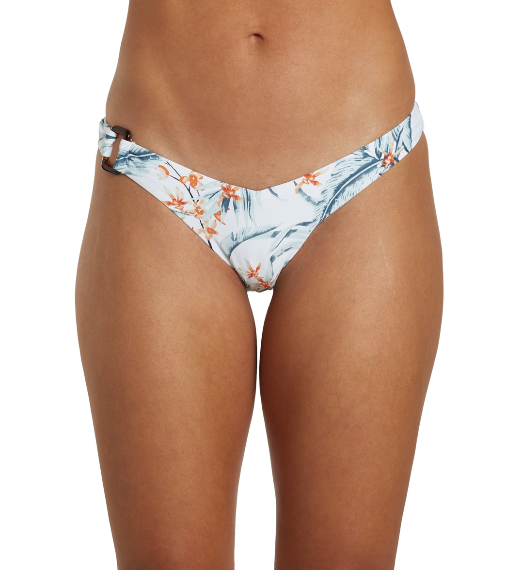Rip Curl Women's Diamond Bay Skimpy Bikini Bottom - Light Blue Large - Swimoutlet.com