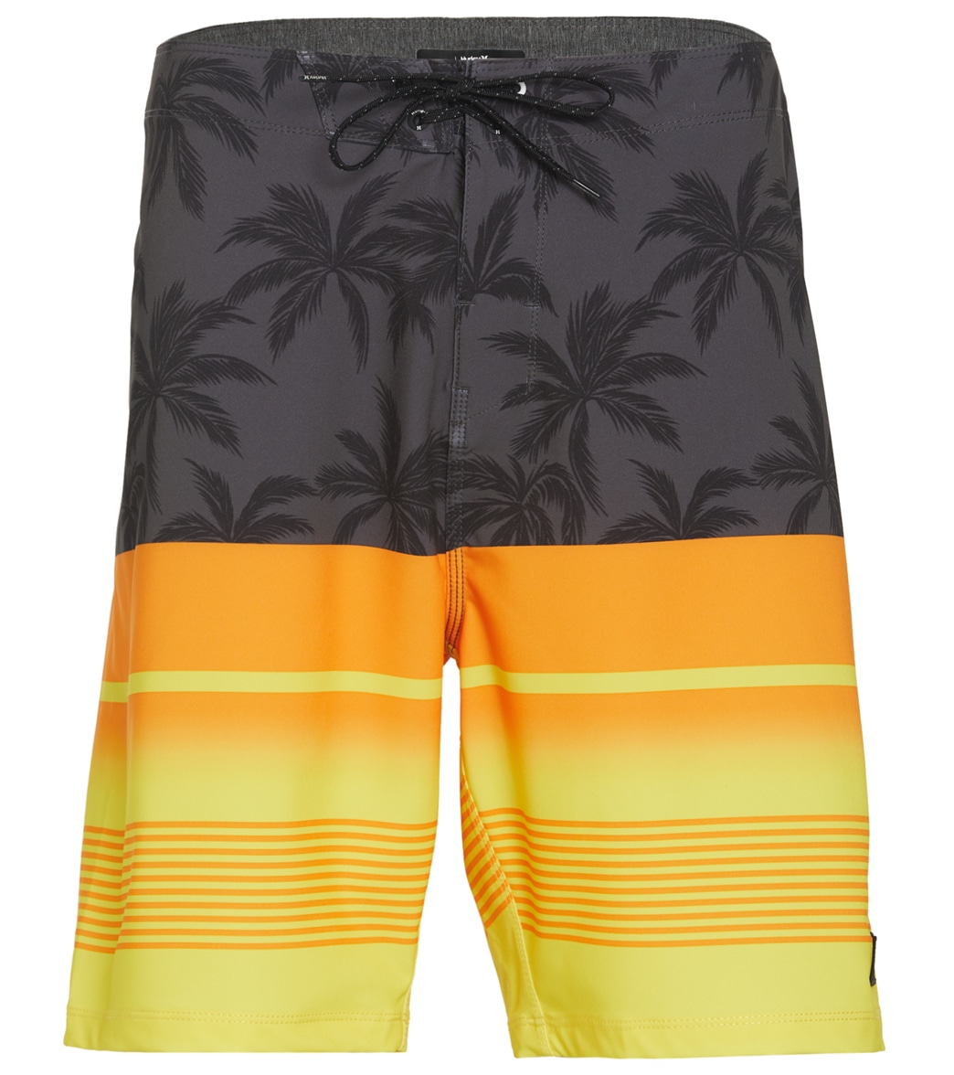Hurley Men's 20 Phantom Weekender Board Shorts - Yellow Post 34 Cotton/Polyester - Swimoutlet.com
