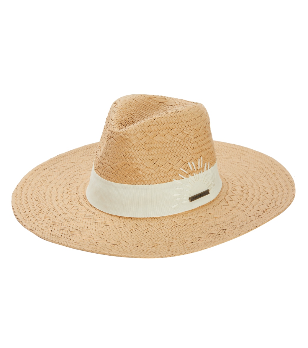 O'neill Ballena Fedora Hat - Natural One Size - Swimoutlet.com