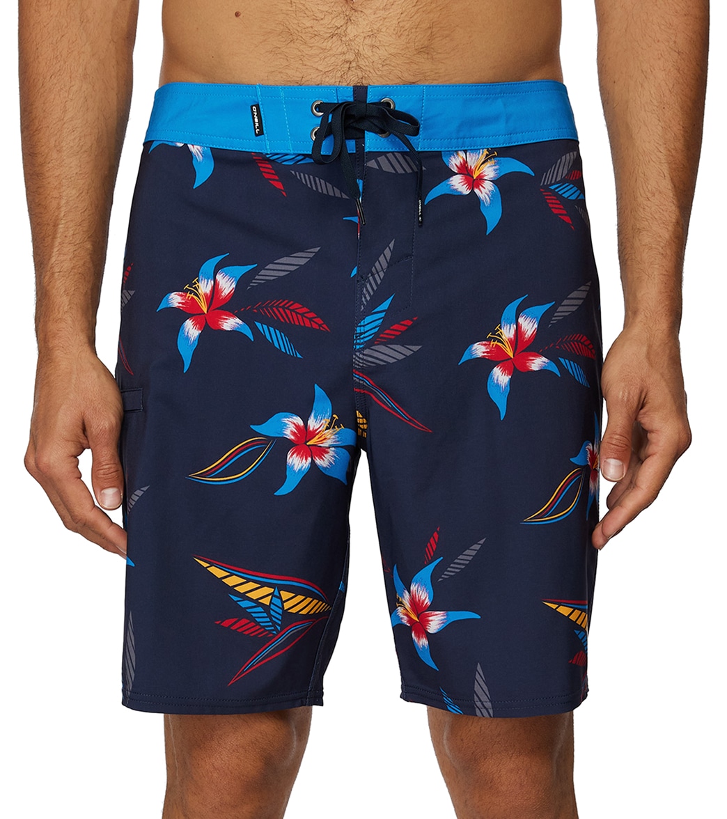 O'neill Men's Hyperfreak Yabro Board Shorts - Navy 32 - Swimoutlet.com