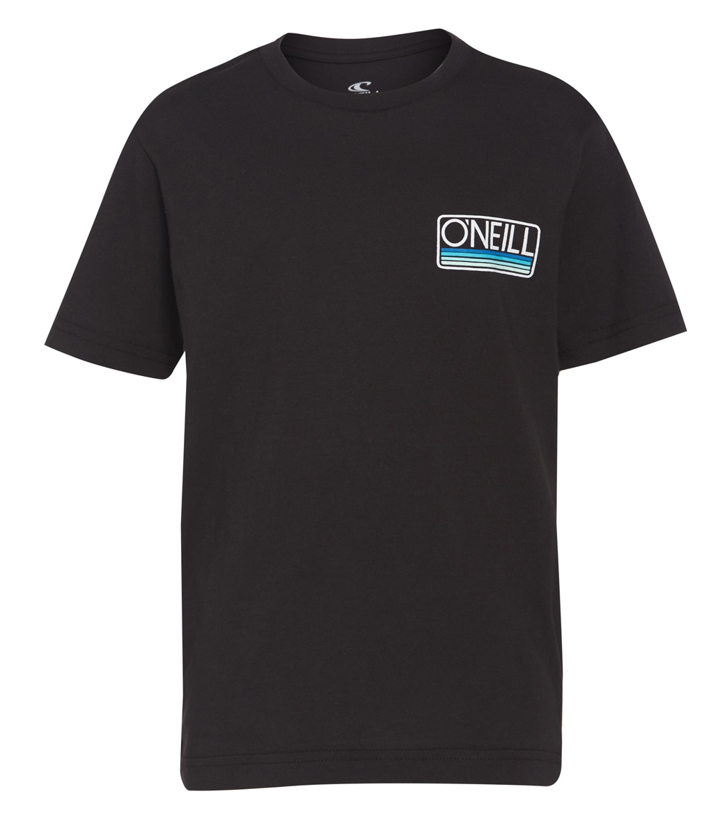 O'neill Boys' Headquarters Tee Big Kid Shirt - Black Large Cotton - Swimoutlet.com