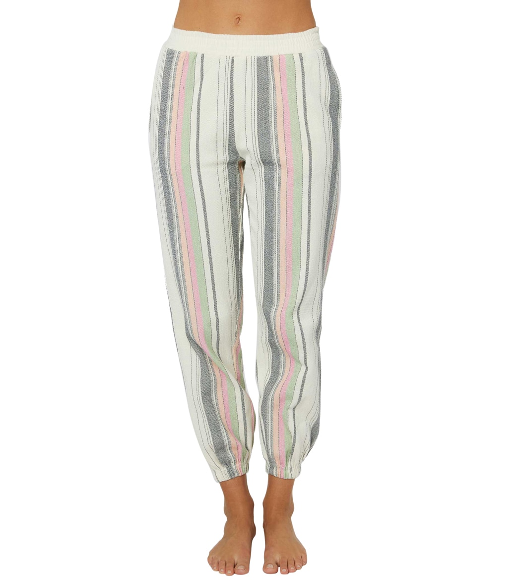 O'neill Women's Rosarito Pants - Multi Colored Large Cotton/Polyester - Swimoutlet.com