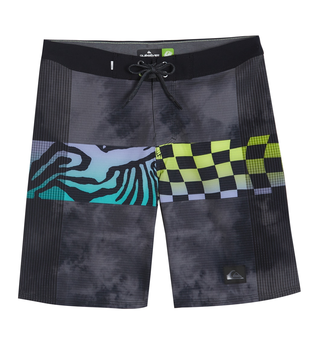 Quiksilver Boys' Highlite Arch 16 Board Shorts Big Kid - Pool Green 28/14 - Swimoutlet.com