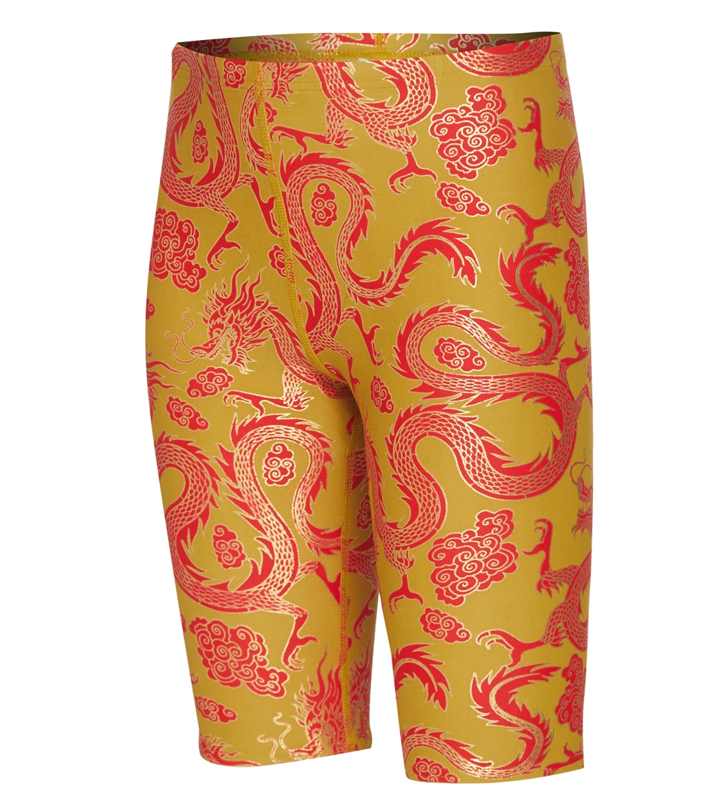 Sporti Lunar Dragon Foil Jammer Swimsuit Youth 22-28 - 22Y Polyester - Swimoutlet.com