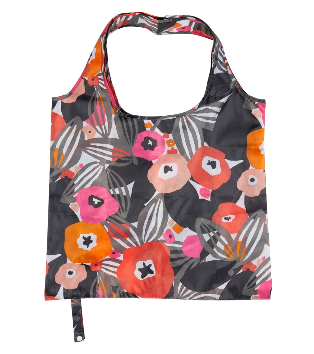Envbags Pansies Water Resistant Tote Bag - Multi One Size Polyester - Swimoutlet.com