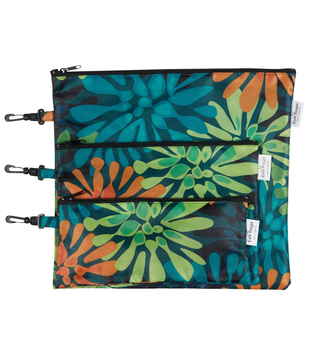 Envbags Mums Water Resistant Pouch Set - Green One Size Polyester - Swimoutlet.com