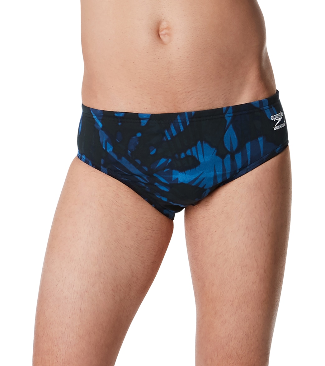 Speedo Men's Reflected Brief Swimsuit - Blue 24 - Swimoutlet.com