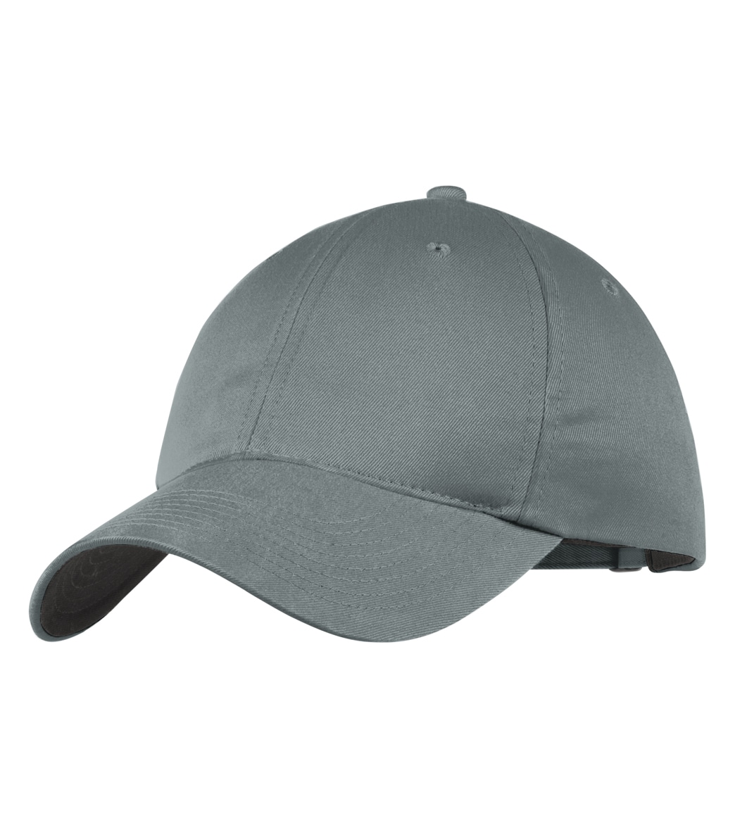 Nike Unstructured Twill Hat - Dark Grey One Size Cotton - Swimoutlet.com