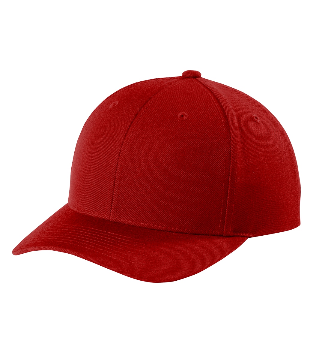 Structured Snapback Hat - True Red One Size - Swimoutlet.com