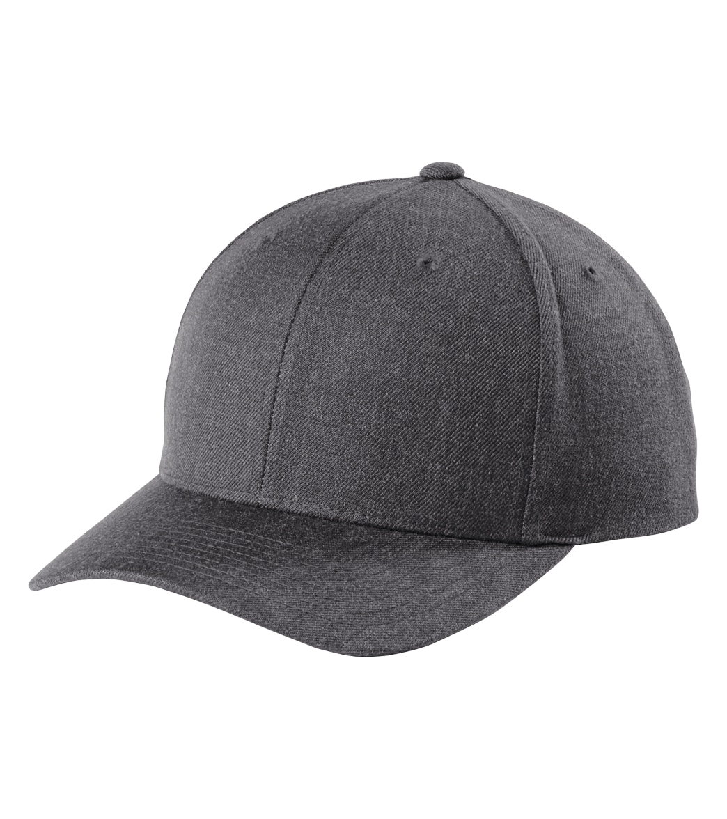 Structured Snapback Hat - Dark Heather Grey One Size - Swimoutlet.com