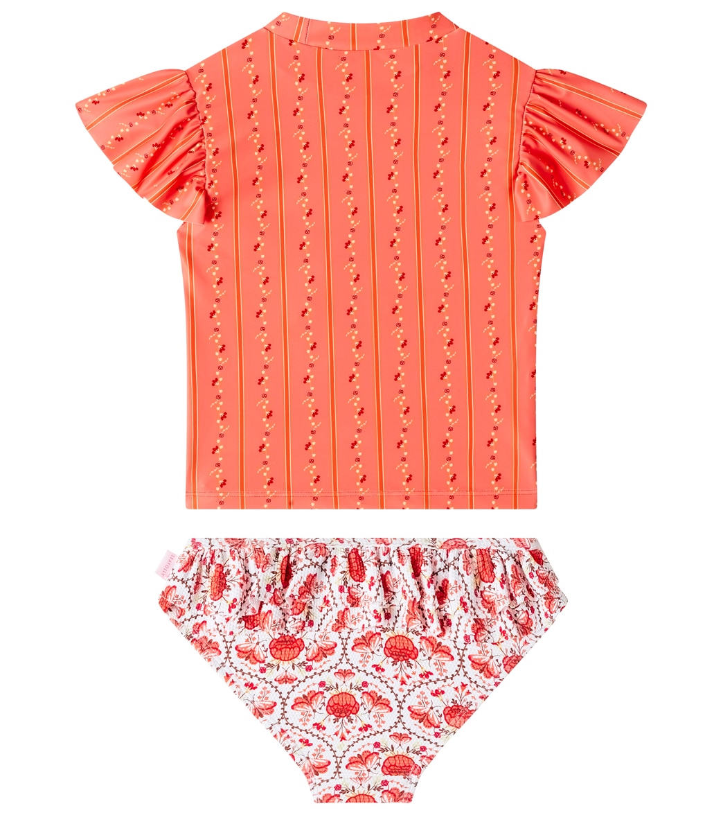 Seafolly Girls' Prague Two Piece Surf Set Baby Toddler - 0 - Swimoutlet.com