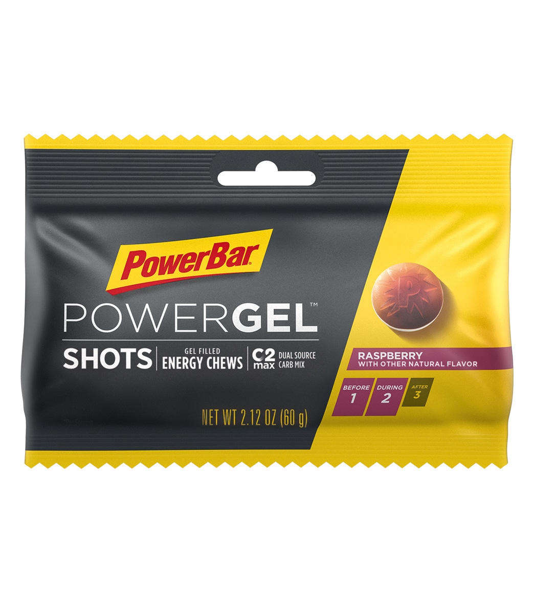 Powerbar Powergel Shots - Raspberry Multi Color - Swimoutlet.com
