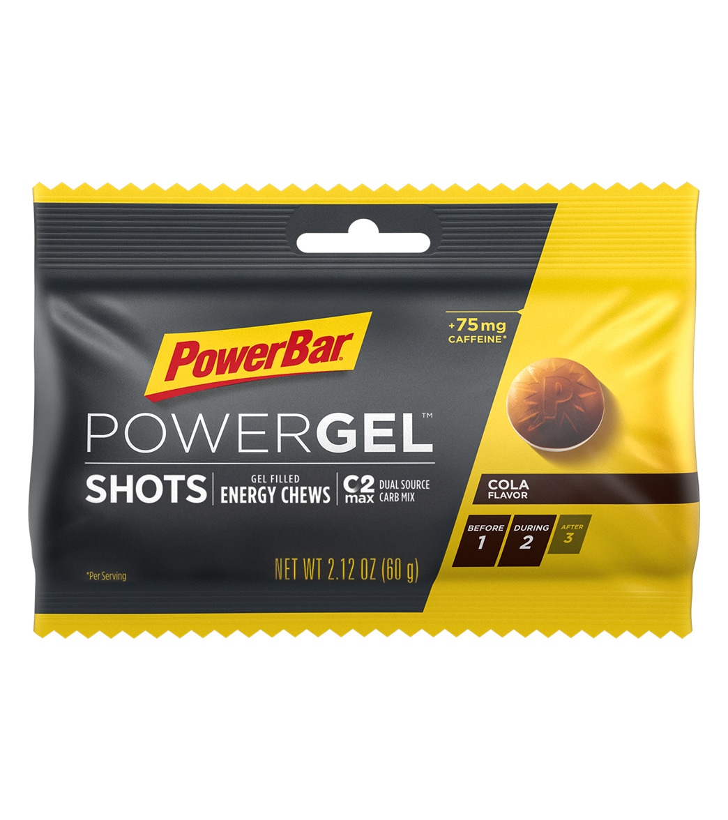 Powerbar Powergel Shots - Cola 75Mg Caffeine Multi Color - Swimoutlet.com