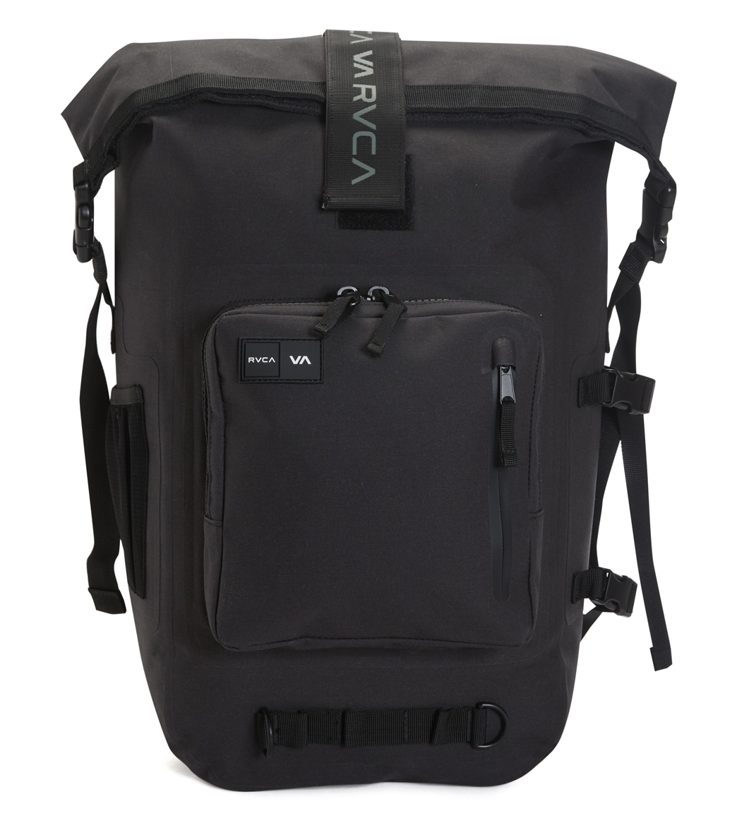 Rvca Men's Weld Pack Backpack - Black One Size Polyester - Swimoutlet.com
