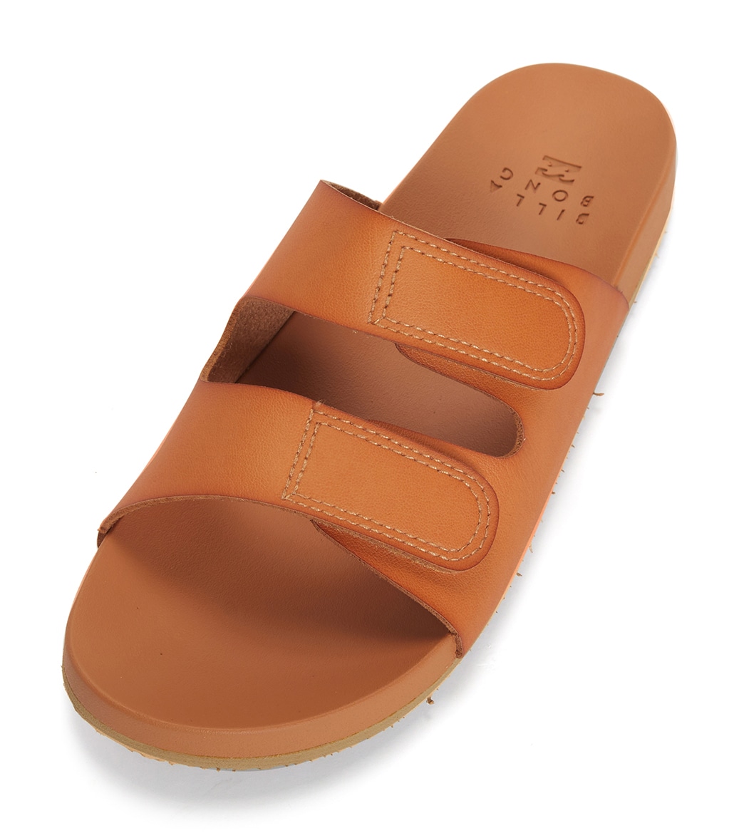 Billabong Women's Shay Slides Sandals - Tan 10 - Swimoutlet.com