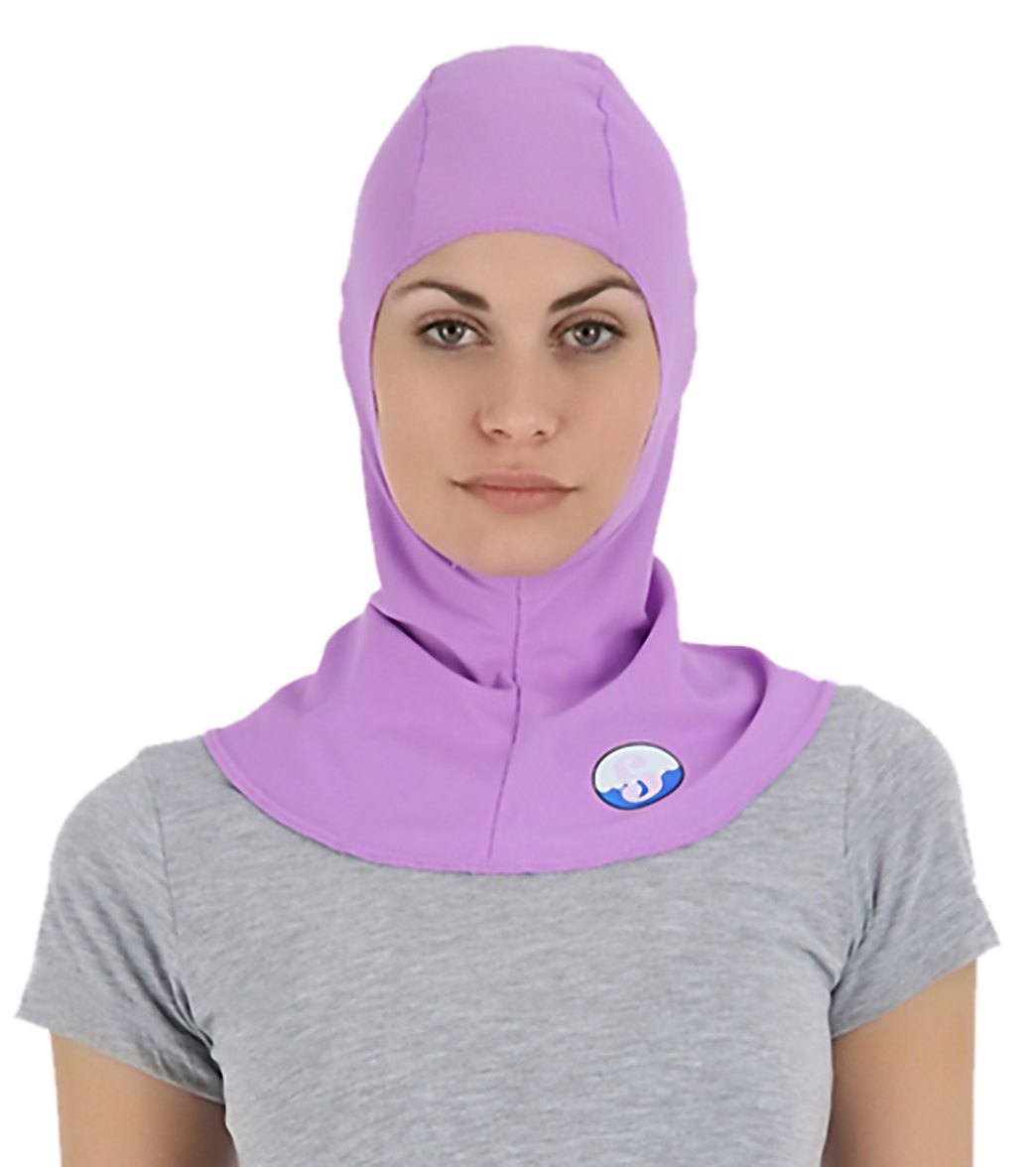 Splashgear Swim Hood - Lavender One Size Polyester - Swimoutlet.com