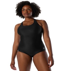 Speedo Women's Moderate Ultraback Long Torso One Piece Swimsuit