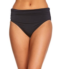 Magicsuit by Miraclesuit Solid Jersey Shirred Bikini Bottom