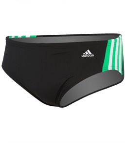 Adidas Solid Splice Brief Swimsuit