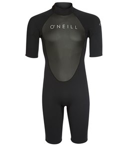 O'Neill Men's 2MM Reactor II Back Zip Short Sleeve Spring Suit