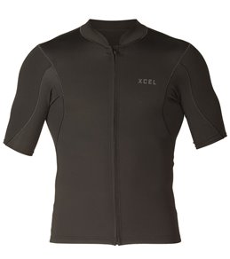Xcel Men's 1/0.5MM Axis Short Sleeve Front Zip Wetsuit Jacket