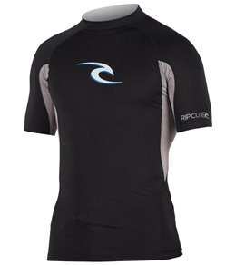 Rip Curl Men's Wave Short Sleeve Rashguard