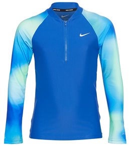Nike Girls' Spectrum Long Sleeve Hydroguard (Big Kid)