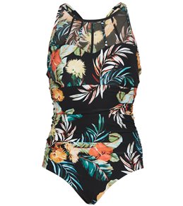 Azura Mastectomy Contour Uluwatu High Neck One Piece Swimsuit