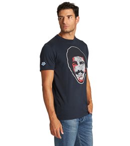 Arena Unisex Mark Spitz Face Felt Patch T-Shirt