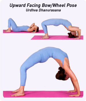 How to Do Upward Bow Pose in Yoga –